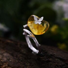 Natural-Silver-Looking-Back-Butterfly-amber-ring (11)88
